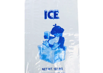 LDPE Ice Bags – 11.5″x22″ – 500 Bags – 1.45 mil – Clear – 10LBICELDWF-500