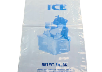 LDPE Ice Bags – 18″x36″ – 250 Bags – 3.0 mil – Clear – 50LBICELDWF