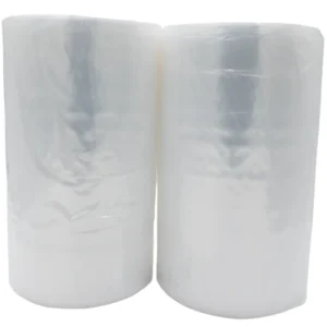 Clear (Natural Color) LDPE Poly Bag On A Roll – 12″x24″ – 1000 Bags – 1.5 mil – Clear – 1224LDPOLYROLLWF