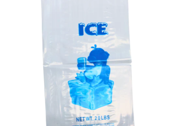 LDPE Ice Bags – 14″x27″ – 250 Bags – 2.30 mil – Clear – 20LBICELDWF-250