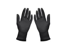 Nitrile Gloves, blue, black all sizes