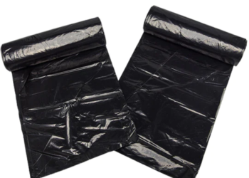 Black LDPE Coreless Trash Bags – 38″x58″ – 50 Bags – 2.0 mil – Black – 2M38ET58BLKLDTL