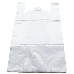 Clear Natural Color T-Shirt Bags – 20″X10″X36″ – 200 Bags – 22 microns – Clear – CLRHD201036