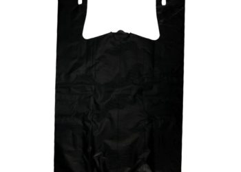 Black Unprinted HDPE T-Shirt Bags – 1/6 BBL 11.5″X6″X21″ – 150 Bags – 30 microns – Black – BLK616EHD30MBlack Unprinted HDPE T-Shirt Bags – 1/6 BBL 11.5″X6″X21″ – 150 Bags – 30 microns – Black – BLK616EHD30M