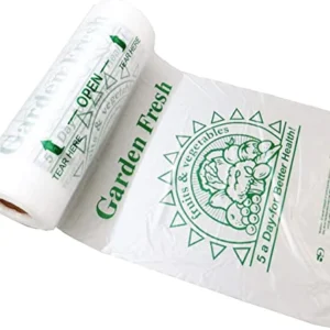 Clear (Natural Color) Produce Rolls (HDPE) – 12″X20″ – 2400 Bags – 11 microns – Clear – 5ADAYPROD122024WF