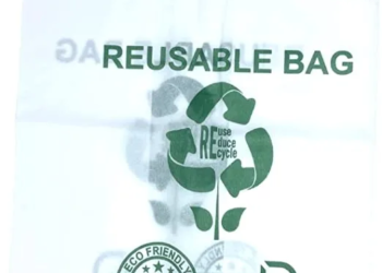 White PP Non Woven Reusable Bags – 1/6 BBL 13″X10″X23″ – 100 Bags – 40 GSM – White – WHT131023PPNWRB40