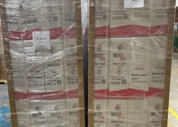Case 80 Cases per pallet