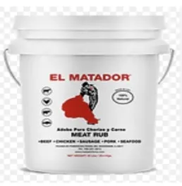 El Matador Meat Rub 45 Lb