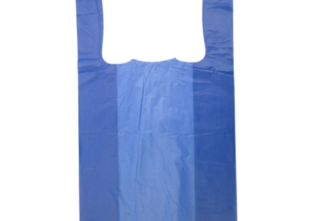 Colored Unprinted HDPE T-Shirt Bags – 1/10 BBL 8″X4″X15″ – 1500 Bags – 14 microns – Blue – Colored Unprinted HDPE T-Shirt Bags – 1/10 BBL 8″X4″X15″ – 1500 Bags – 14 microns – Blue – BLUE8415110BBL