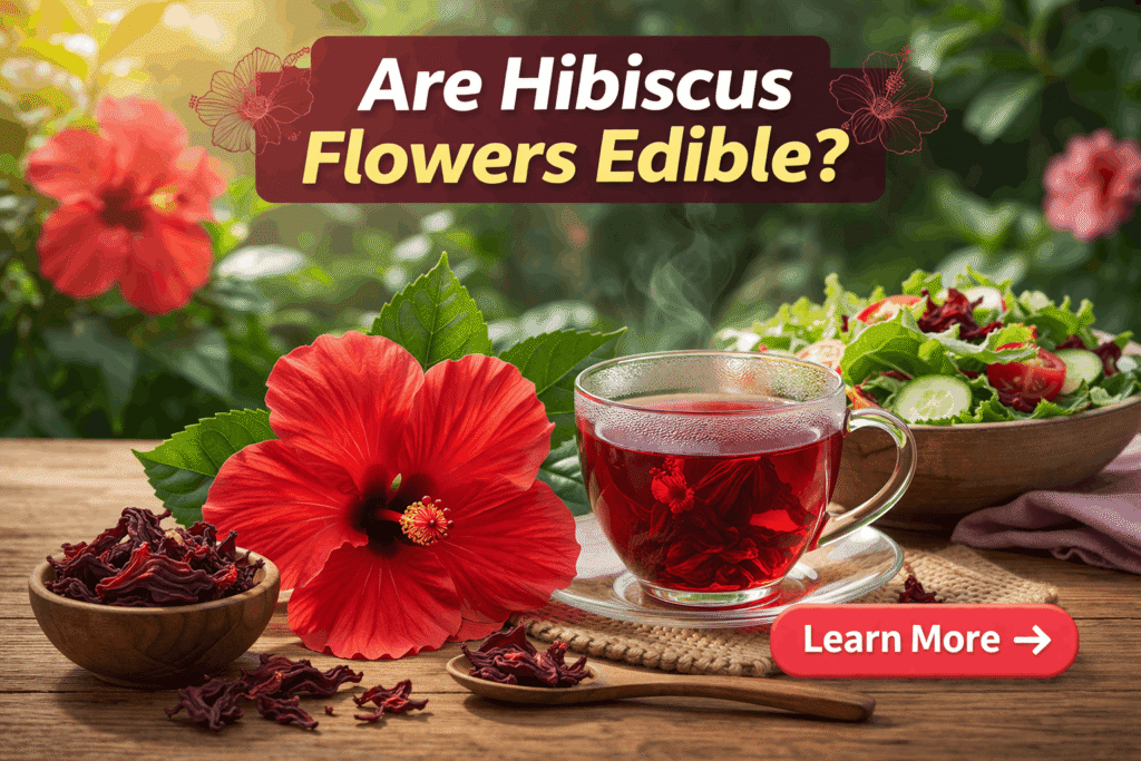 Are Hibiscus Flowers Edible?