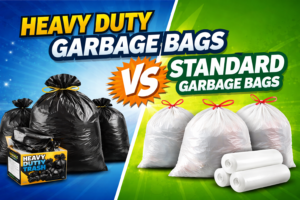 Heavy Duty Garbage Bags vs Standard Garbage Bags