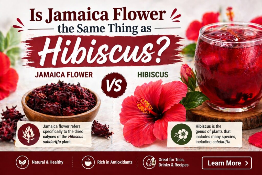 Is Jamaica Flower the Same Thing as Hibiscus?