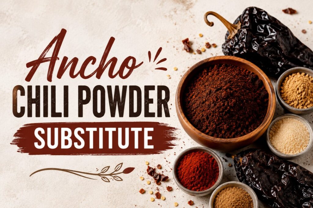 Ancho Chili Powder Substitute