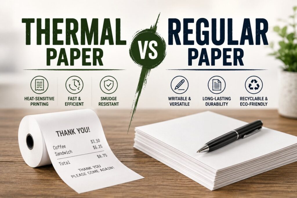 Thermal Paper vs Regular Paper