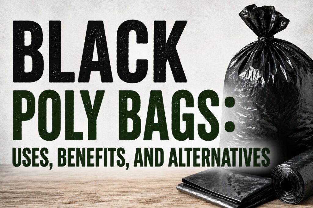 Black Poly Bags: Uses, Benefits, and Alternatives