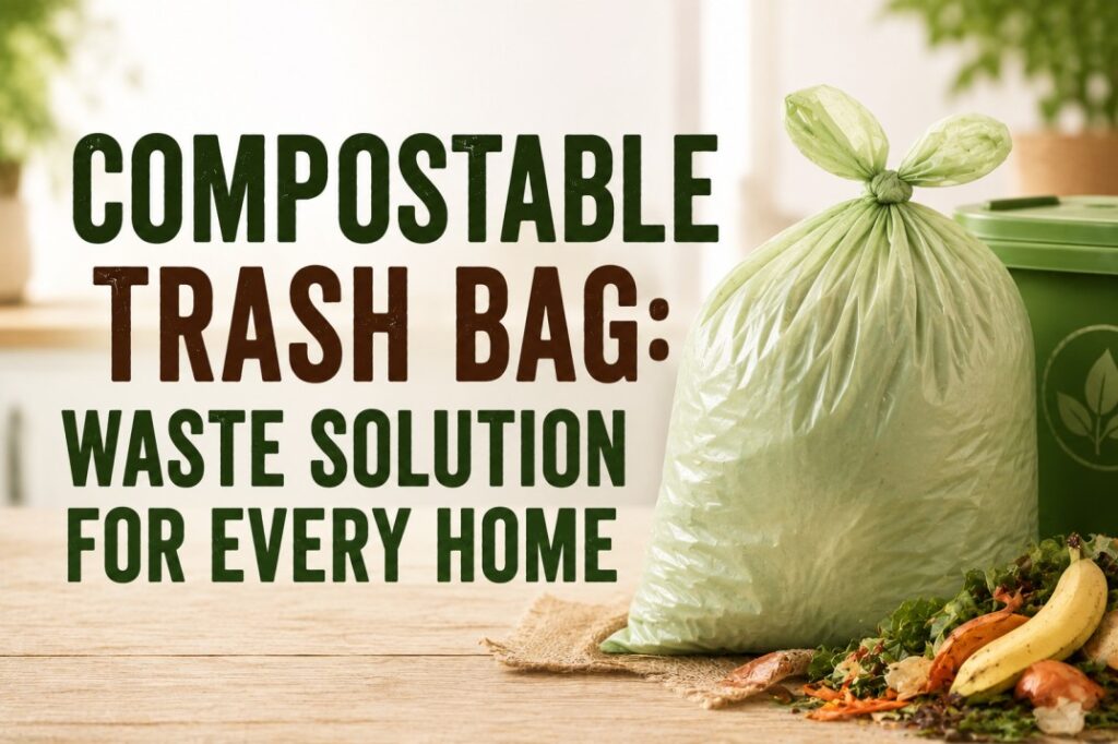 Compostable Trash Bag: Waste Solution for Every Home