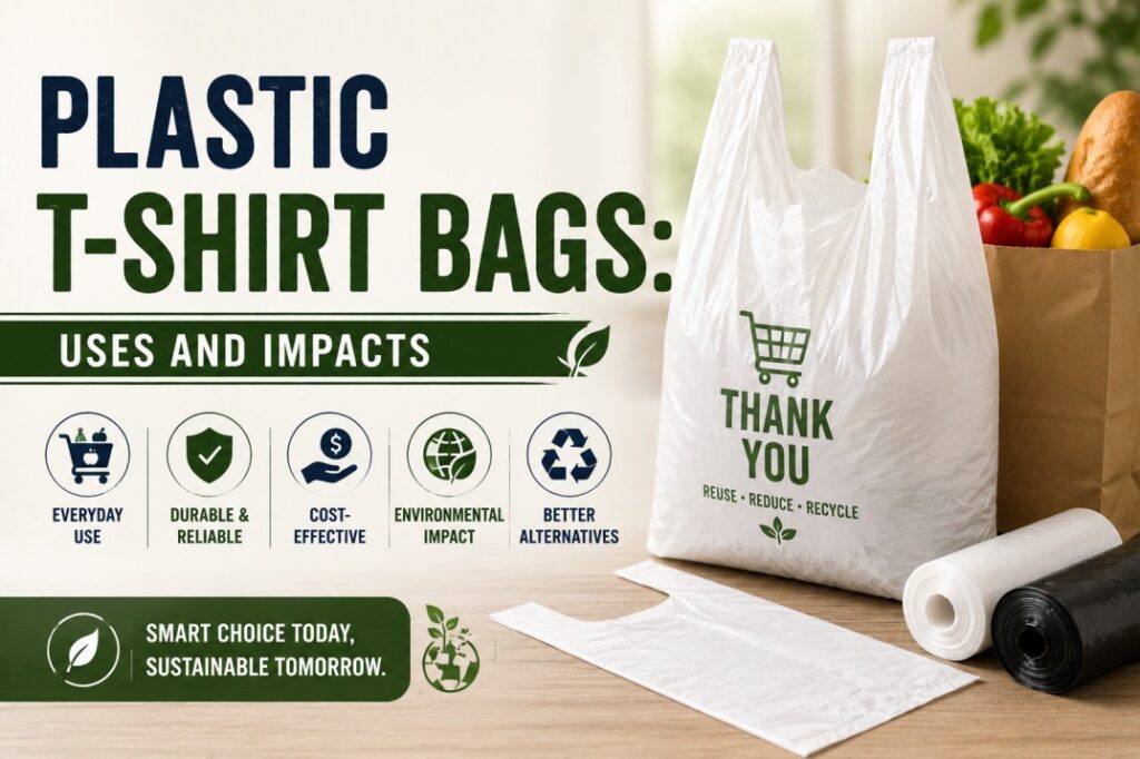 Plastic T-shirt bags