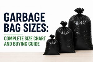 Garbage Bag Sizes: Complete Size Chart and Buying Guide